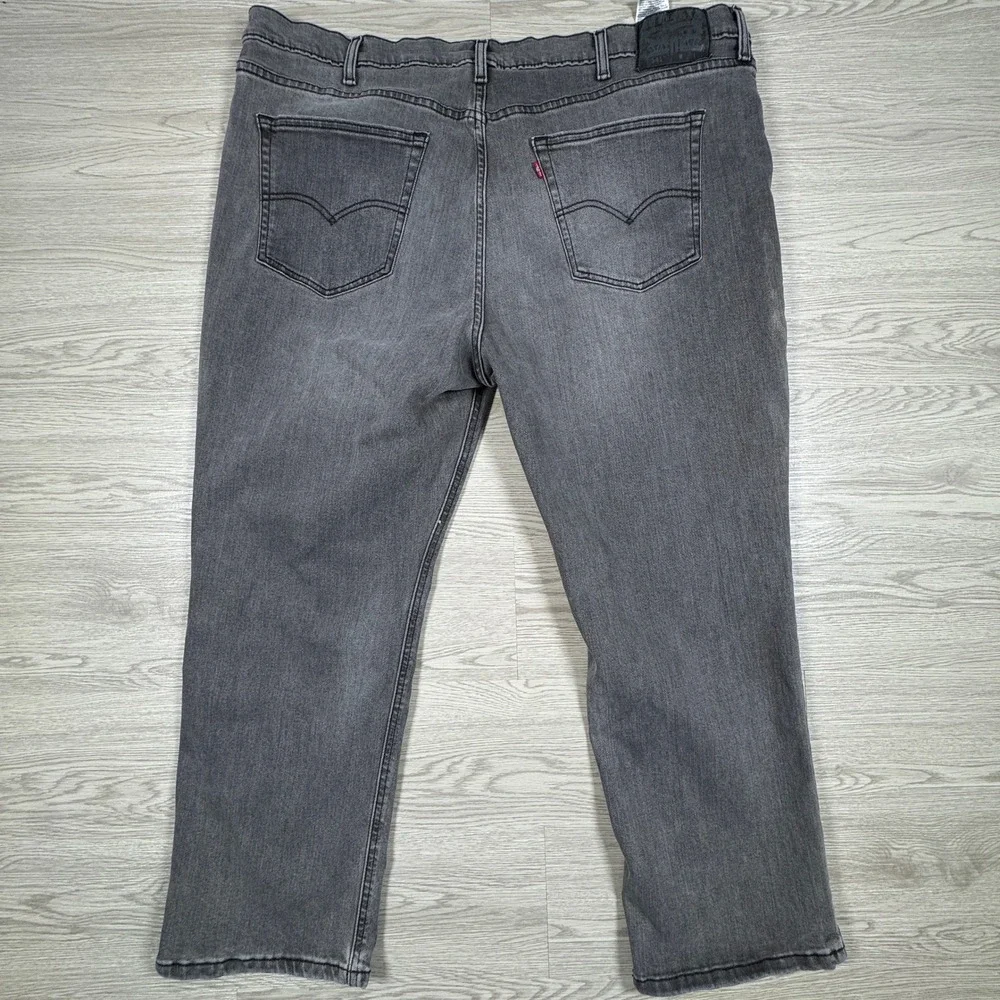 Levi's Men's Jeans‎ 541 Athletic Taper Gray W46 L29 Stretch Denim Five Pocket